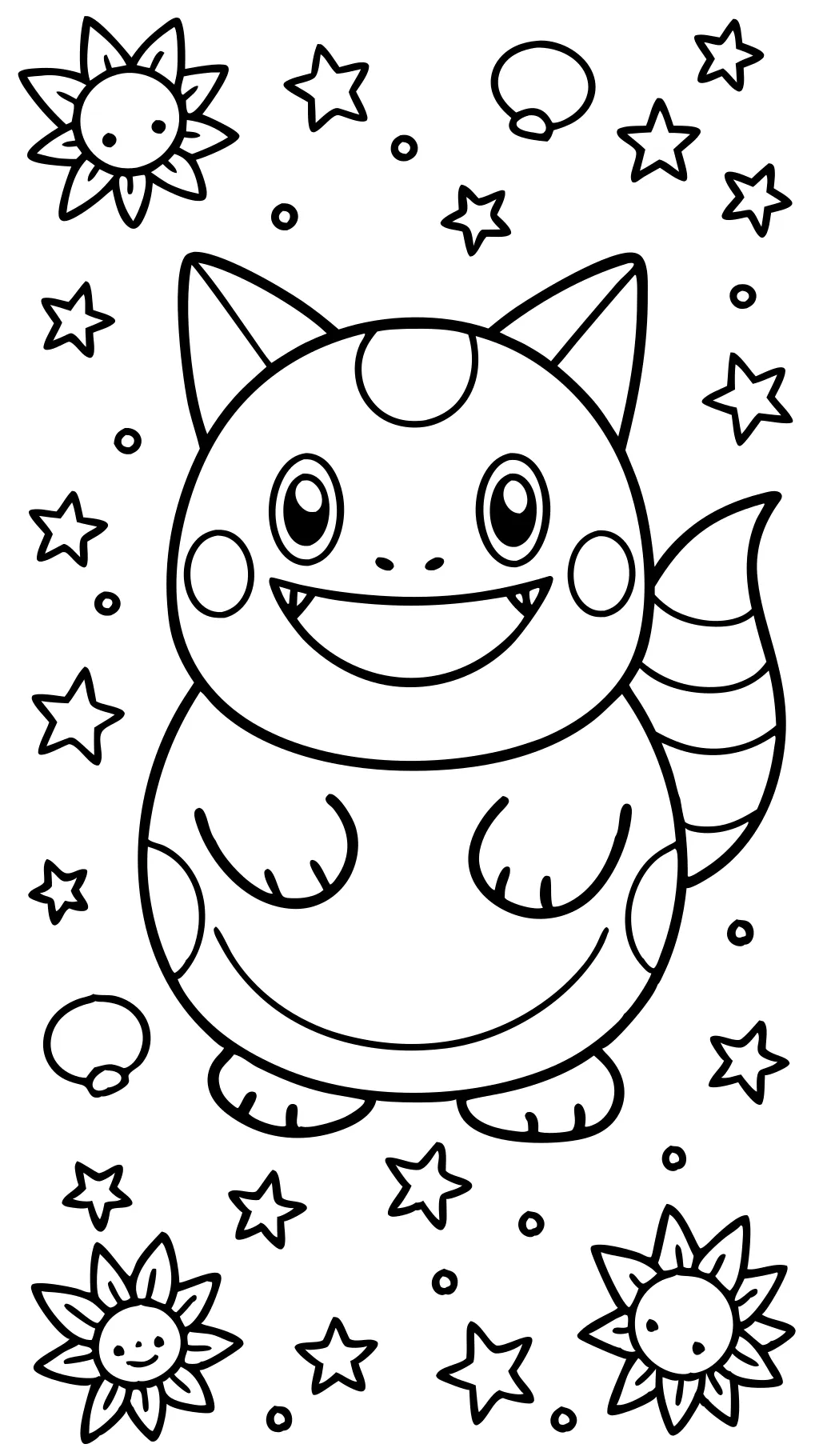 ditto coloring pages